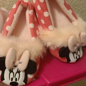 Disney Minnie Mouse Slippers size 9/10